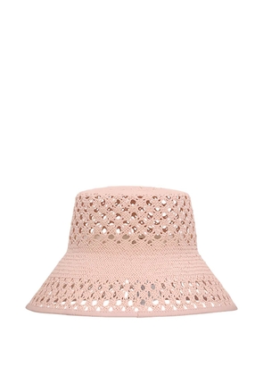 Max Mara perforated hat - Pink