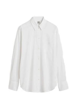 TOTEME classic buttoned shirt - White