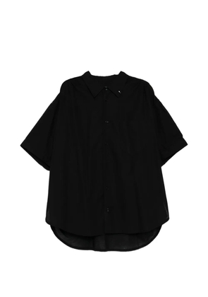 SONGZIO graphic-embroidered shirt - Black