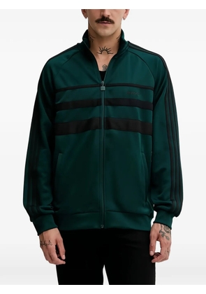 adidas The First striped zip jacket - Green