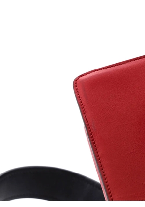 Prada Pre-Owned Cahier Leather and Saffiano Leather Small crossbody bag - Black