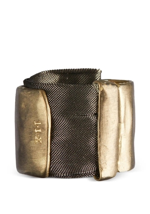 11X ARTWORKS interwoven ring - Gold