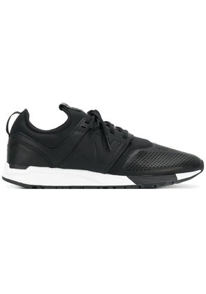 New Balance panel detailed sneakers - Black