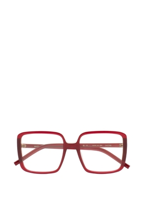 Kaleos Castro square-frame glasses - Red