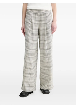 Marc O'Polo checked pleated trousers - Neutrals