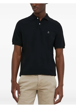 Marc O'Polo logo-embroidery short-sleeves polo shirt - Black