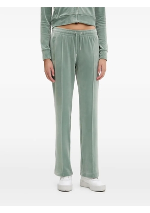 Juicy Couture crystal-embellished track pants - Green