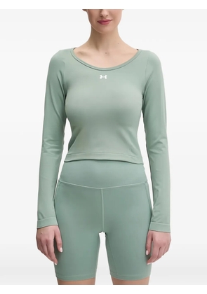 Under Armour logo-print long-sleeves T-shirt - Green