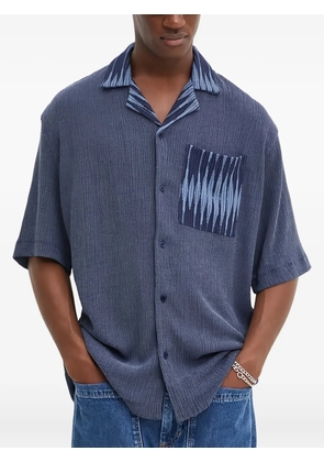Desigual chest-pocket shirt - Blue