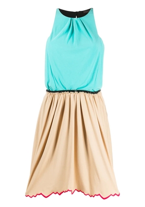 Louis Vuitton Pre-Owned 2000s gathered sleeveless dress - Brown