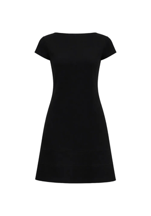 Theory seam tiered mini dress - Black