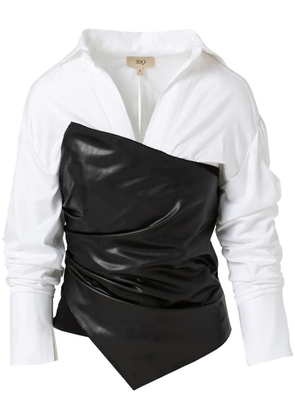 JBQ Millicent layered shirt - Black