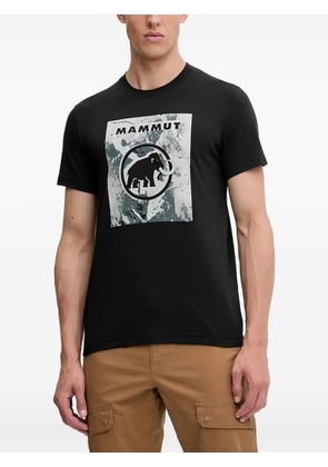 Mammut graphic-print T-shirt - Black