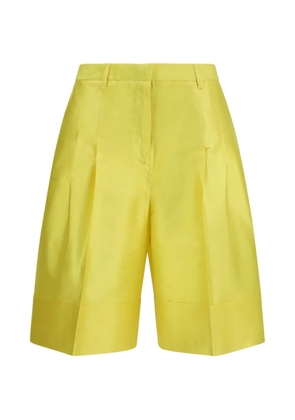Sara Roka Charlee pleated shorts - Yellow