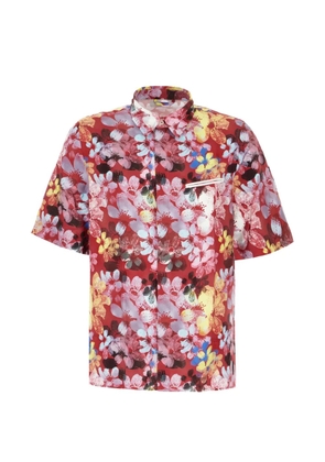 Iceberg floral-print shirt - Red