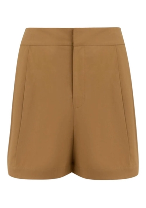 Lenny Niemeyer pleated tailored shorts - Yellow