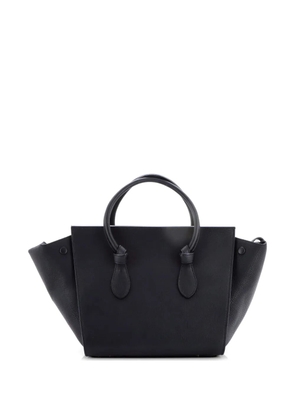 Celine Pre-Owned Tie Knot Grainy Leather Mini tote bag - Black