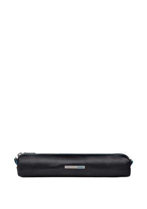 PIQUADRO leather pencil case - Blue