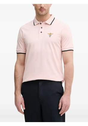 Aeronautica Militare cotton polo shirt - Pink