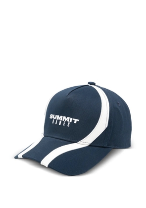 SUMMIT GAMES stripe logo hat - Blue