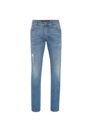 Billionaire logo-detail jeans - Blue