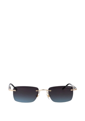 Montblanc rectangle sunglasses - Gold
