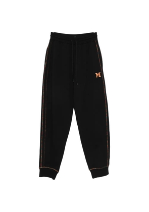 Missoni logo-patch side-stripe track pants - Black