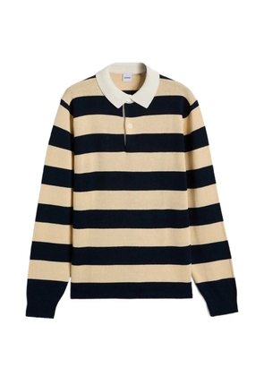 ASPESI striped polo shirt - Blue