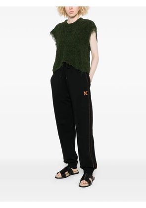 Missoni logo-patch side-stripe track pants - Black