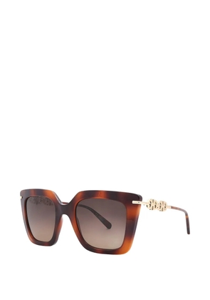 Ferragamo square-frame sunglasses - Brown