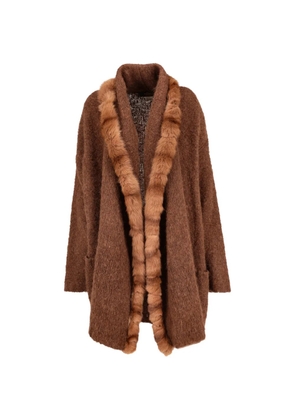 Fendi Pre-Owned wool coat - Brown