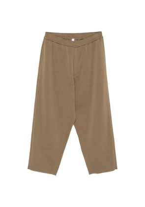 CFCL elasticated-waistband trousers - Green