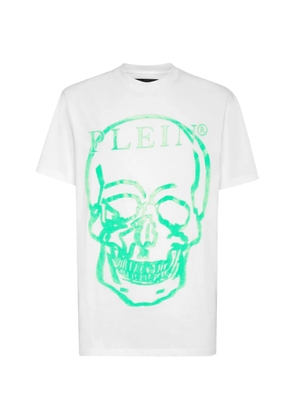 Philipp Plein skull-print T-shirt - White