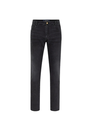 Billionaire five-pocket jeans - Black