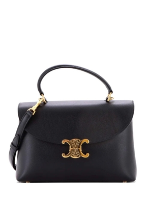 Celine Pre-Owned Nino Top Handle Bag Leather Medium satchel - Black
