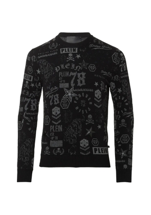 Philipp Plein Tiny round-neck pullover - Black