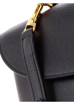 Celine Pre-Owned Nino Top Handle Bag Leather Medium satchel - Black