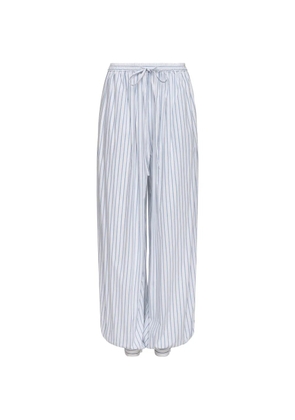 Cinq A Sept stripe verne trousers - White