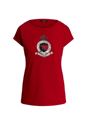 Lauren Ralph Lauren graphic short-sleeves T-shirt - Red