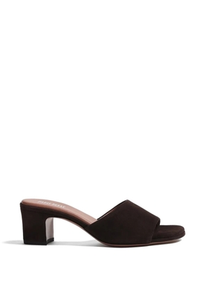 Paris Texas Ava block-heel mules - Brown
