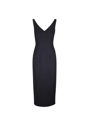 Adam Lippes V-neck sleeveless dress - Black