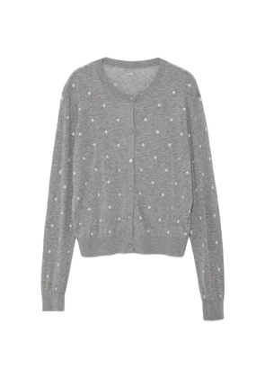 JNBY polka-dot cardigan - Grey