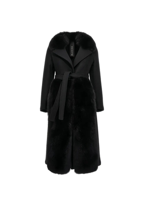Blancha belted coat - Black