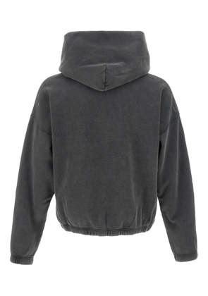 Satisfy logo-detail hooded sweatshirt - Grey