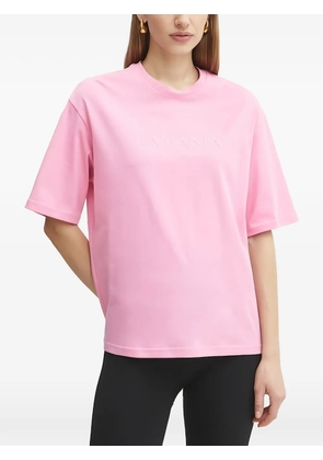La Mania crew neck T-shirt - Pink