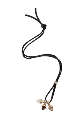 TAMARA COMOLLI 18K rose gold Mikado Bouquet quartz necklace - Pink