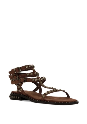 Ash Play studded-strap sandals - Brown