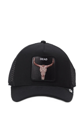 GOORIN BROS Skulls-appliqué cap hat - Black