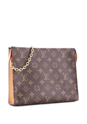 Louis Vuitton Pre-Owned Toiletry Pouch on Chain Monogram Canvas shoulder bag - Brown