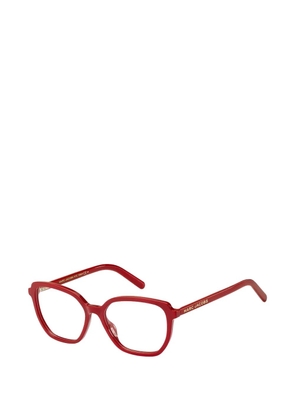 Marc Jacobs square full-rim glasses - Red
